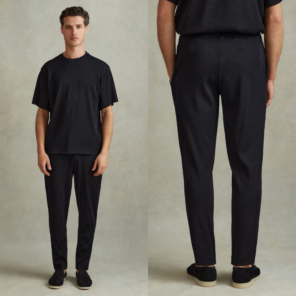 Reiss Navy Men's Pants